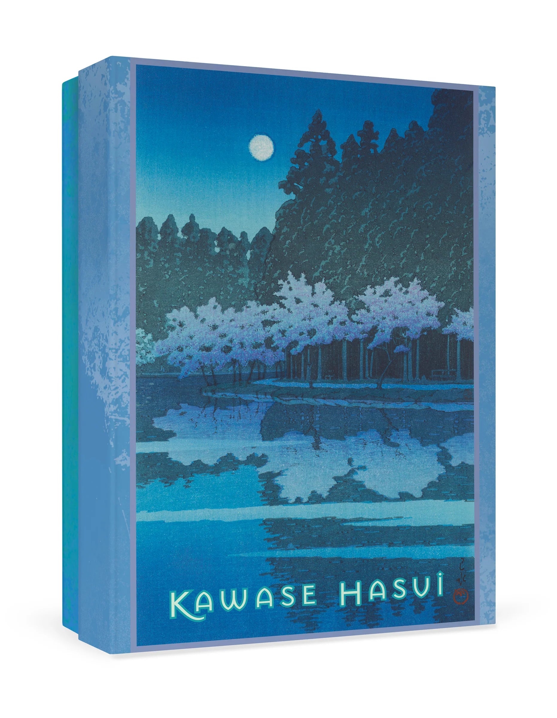 Kawase Hasui Boxed Notecard Assortment- image of package front cover