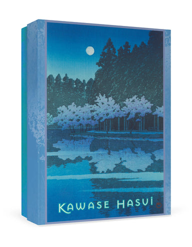 Kawase Hasui Boxed Notecard Assortment- image of package front cover