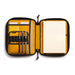 Lochby Daily Folio- A5 Size shown open with various optional accessories and notebooks (not included)