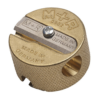 Mobius + Ruppert Round Brass Pencil Sharpener image