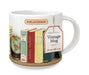 Cavallini & Co. Library Books Ceramic Mug
