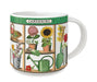 Cavallini & Co. Gardening Ceramic Mug