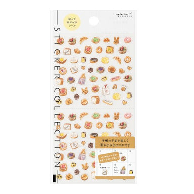 Japanese Mini Stickers- Bread