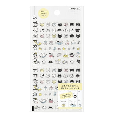 Japanese Mini Stickers- Cats