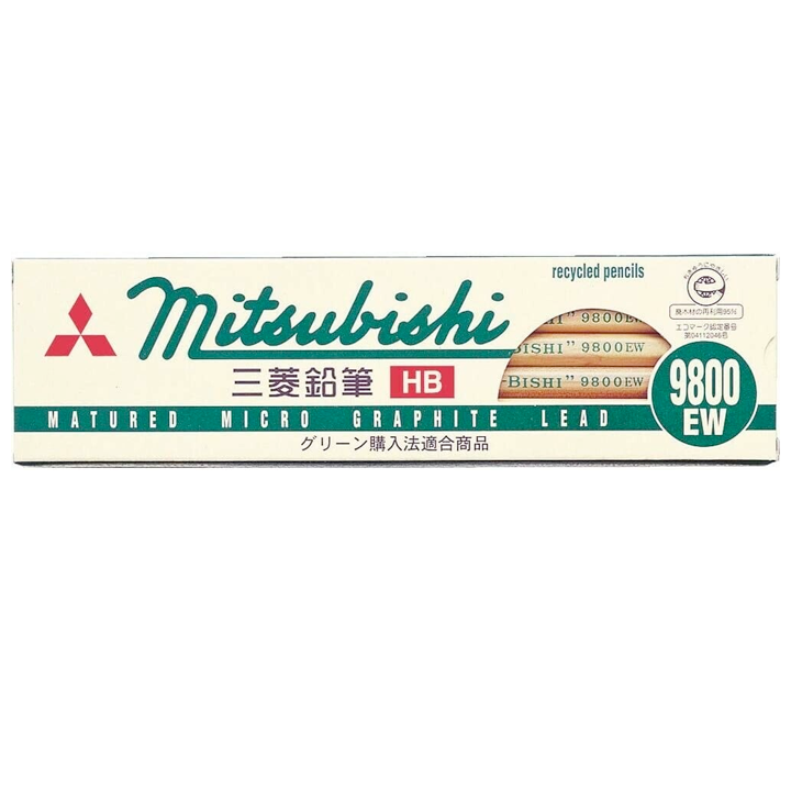 Mitsubishi 9800EW HB Recycled Pencil Box