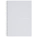 Mnemosyne Spiral Bound N295 Lined Notebook with Grey Cover image