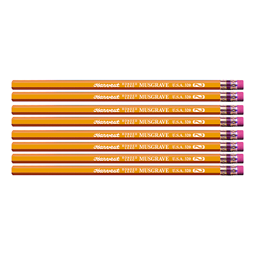 Musgrave Harvest 320 Number 2 Pencils- 8 pencils