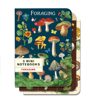 Cavallini & Co. Foraging Mini Notebook Set of 3 notebooks image