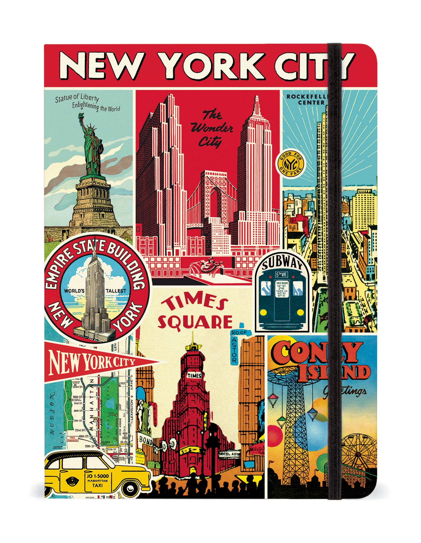 Cavallini & Co. New York City Mini Notebook Set style one image
