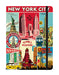 Cavallini & Co. New York City Mini Notebook Set style one image
