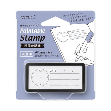 Midori Stamp Pad- Half Size Time Tracker in packaging
