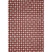 Patterned paper with red, green and gold geometric design