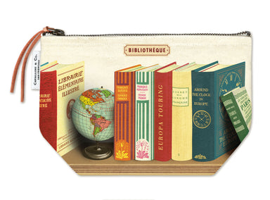 Cavallini & Co. Library Book Vintage Pouch