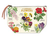 Cavallini & Co. Language of Flowers Vintage Pouch