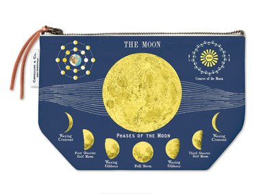 Cavallini & Co. Moon Chart Vintage Pouch