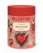 Cavallini & Co. Valentine 240 Piece Mini Puzzle- Valentine-themed mini puzzle packaging with red lid and pink body on a white background