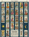 A collages of all the cards of the tarot deck, in vibrant colors and wonderful detail.