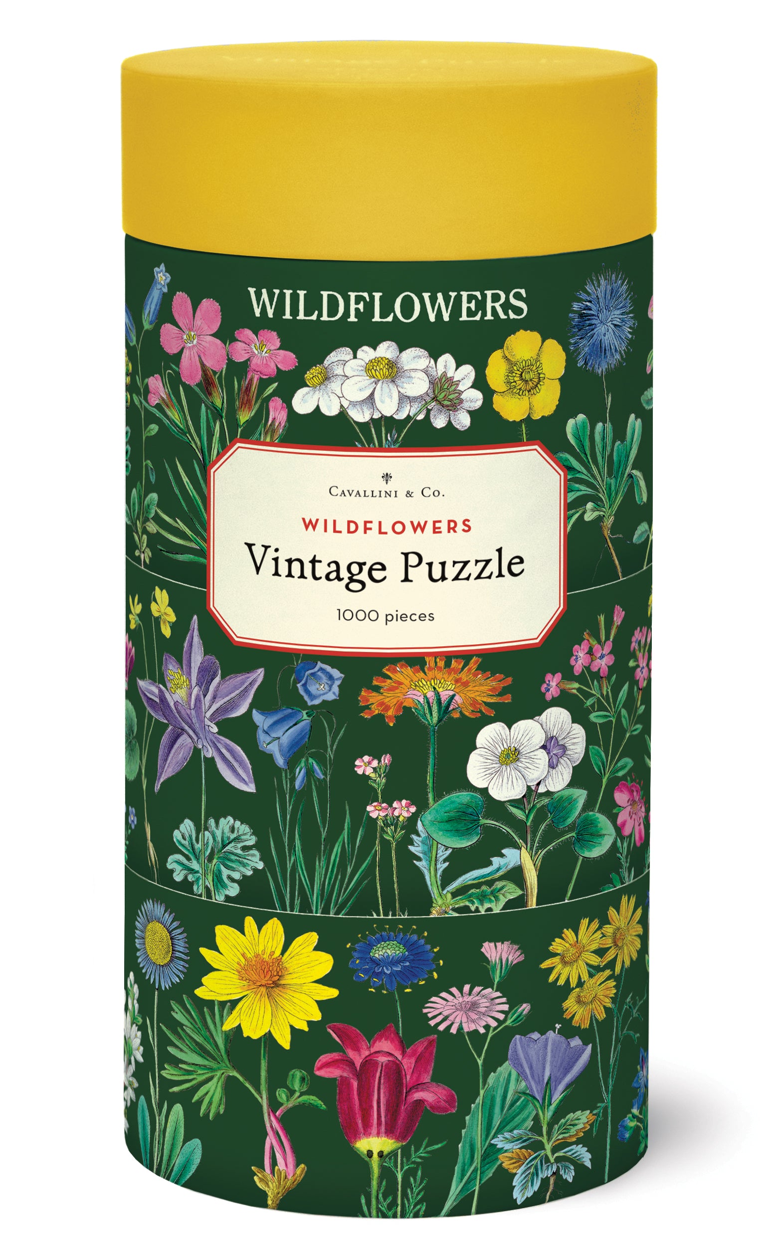 Cavallini & Co. Alpine Wildflowers 1000 Piece Puzzle front of package image