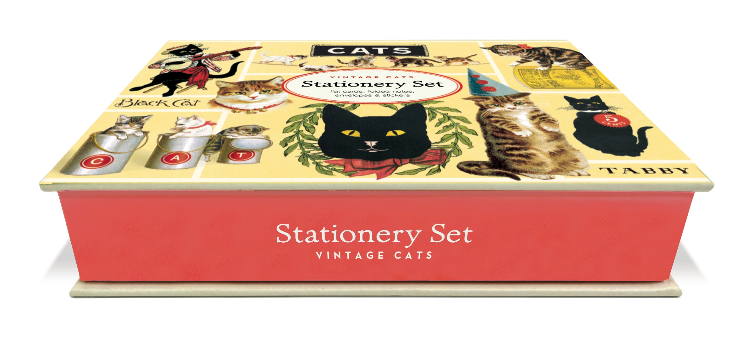 Cavallini & Co. Vintage Cats Stationery Set box image