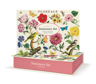 Cavallini & Co. Floreale Stationery Set image showing box