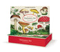 Cavallini & Co. Mushrooms Stationery Set- Stationery set packaging with mushroom illustrations on a white background
