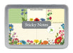 Cavallini & Co. Sticky Notes Tin- Wildflowers