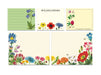 Cavallini & Co. Sticky Notes Tin- Wildflowers- image showing  five different designs