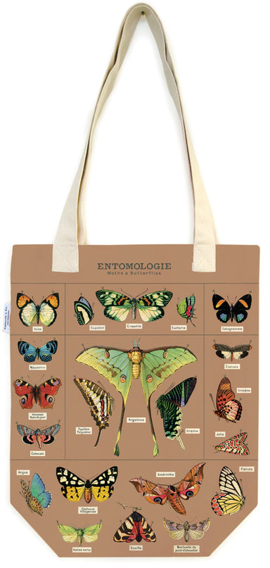 Cavallini & Co. Entomology Cotton Tote Bag