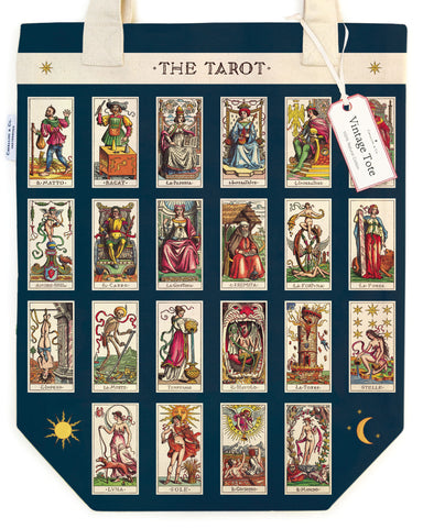 Cavallini & Co. Tarot Cotton Tote Bag