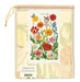 Cavallini & Co. Flower Garden Tea Towel  features large images of beautiful, brightly colored garden flowers- tulips, marigolds, hyacinth, dianthus and more. The perfect way to bring color into your kitchen. 