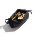 Lochby Venture Pouch- charcoal with yellow interior- Bumblebee color scheme- interior image