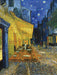 Vincent van Gogh- Terrace of a Café at Night 500-Piece Jigsaw Puzzle finished puzzle image