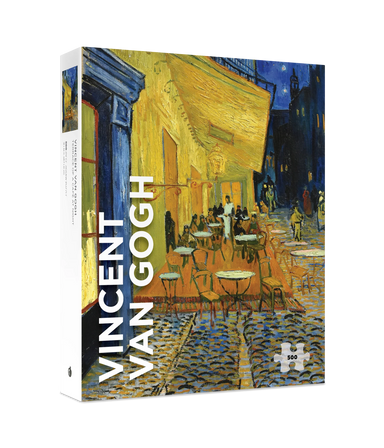 Vincent van Gogh- Terrace of a Café at Night 500-Piece Jigsaw Puzzle box image