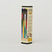 Packaging of Blackwing colored pencils on a light gray background