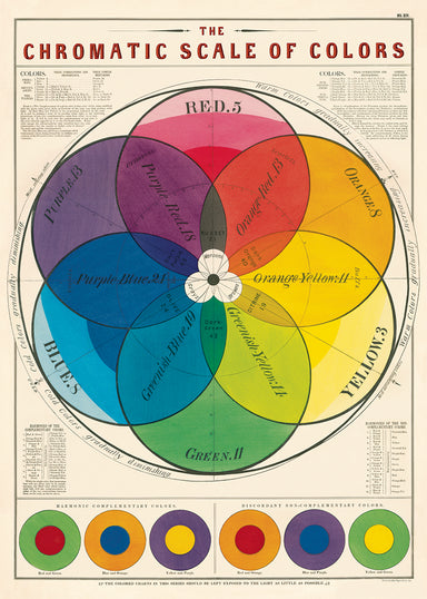 Cavallini & Co. Chromatic Scale Decorative Paper