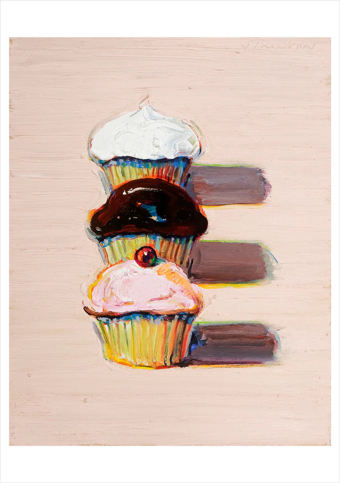 Cake Notecard Set by Wayne Thiebaud card example