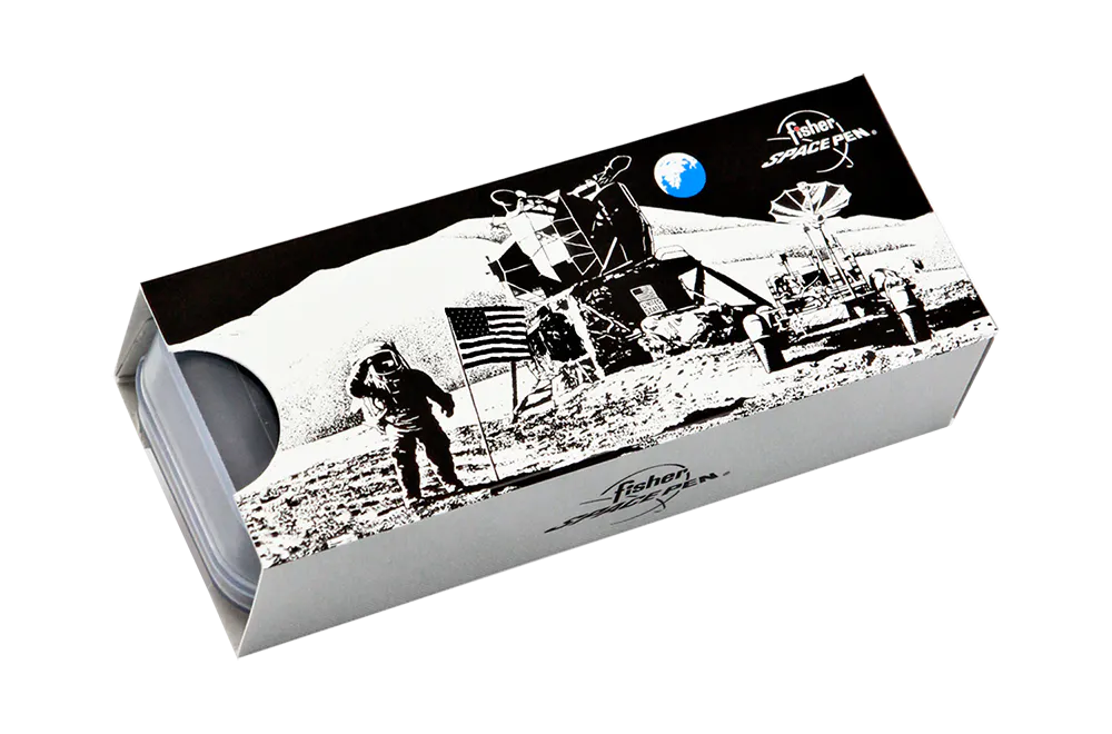 Image of Fisher Bullet Space Pen- Chrome outer box