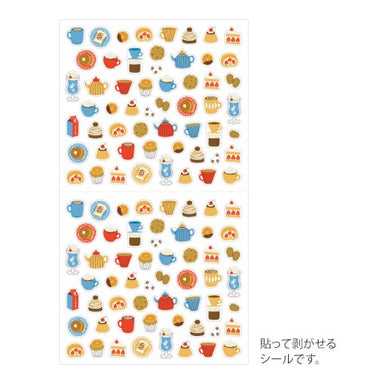 Japanese Mini Stickers- Cafe Theme