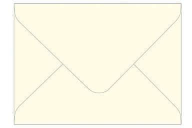 Cavallini & Co. Santa and Tree Blank Single Holiday Card envelope image