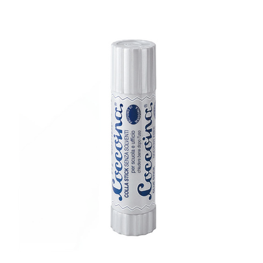 Coccoina Glue Stick on white background