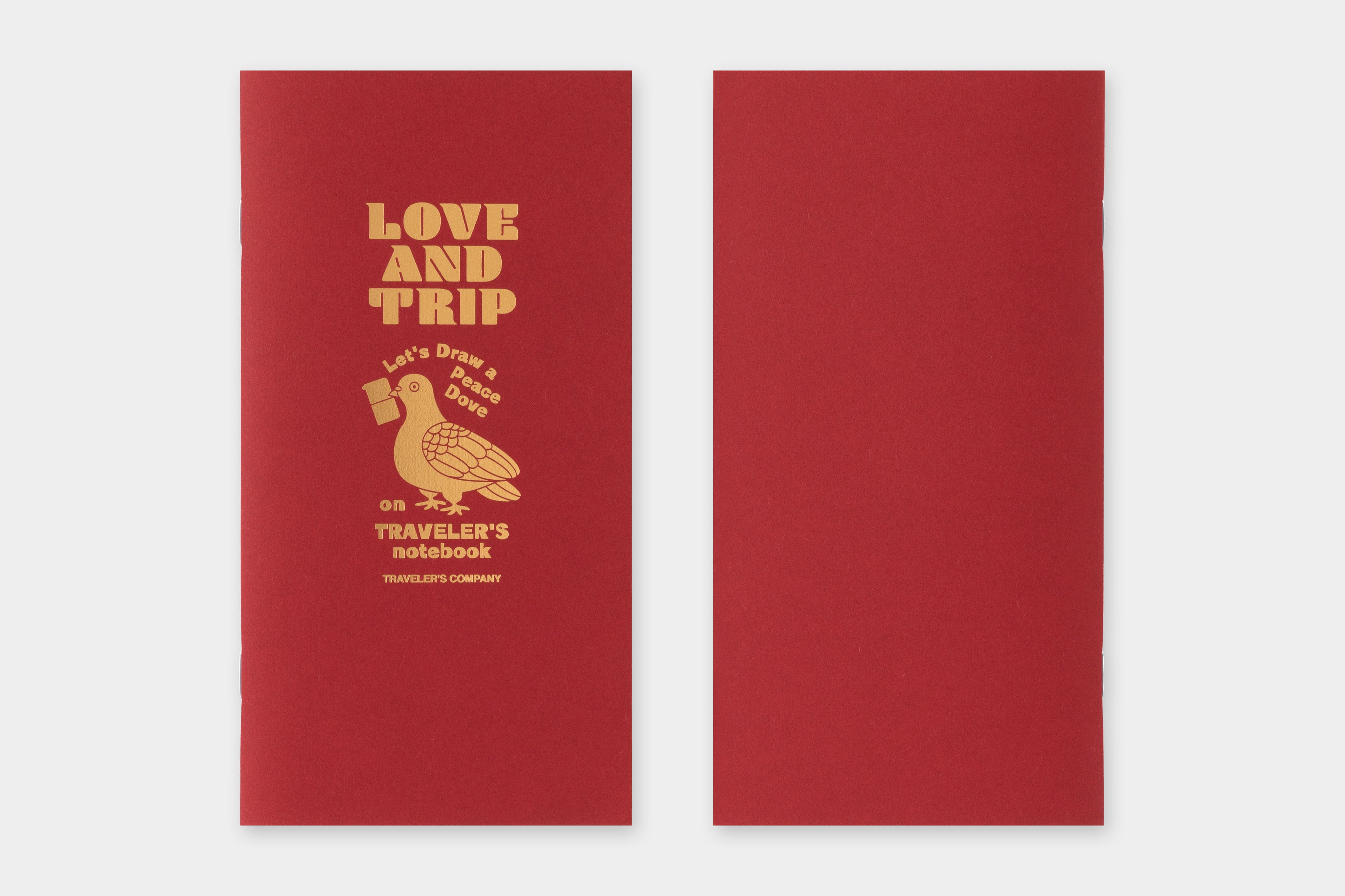 TRAVELER’S notebook Limited Edition LOVE AND TRIP Regular Refill