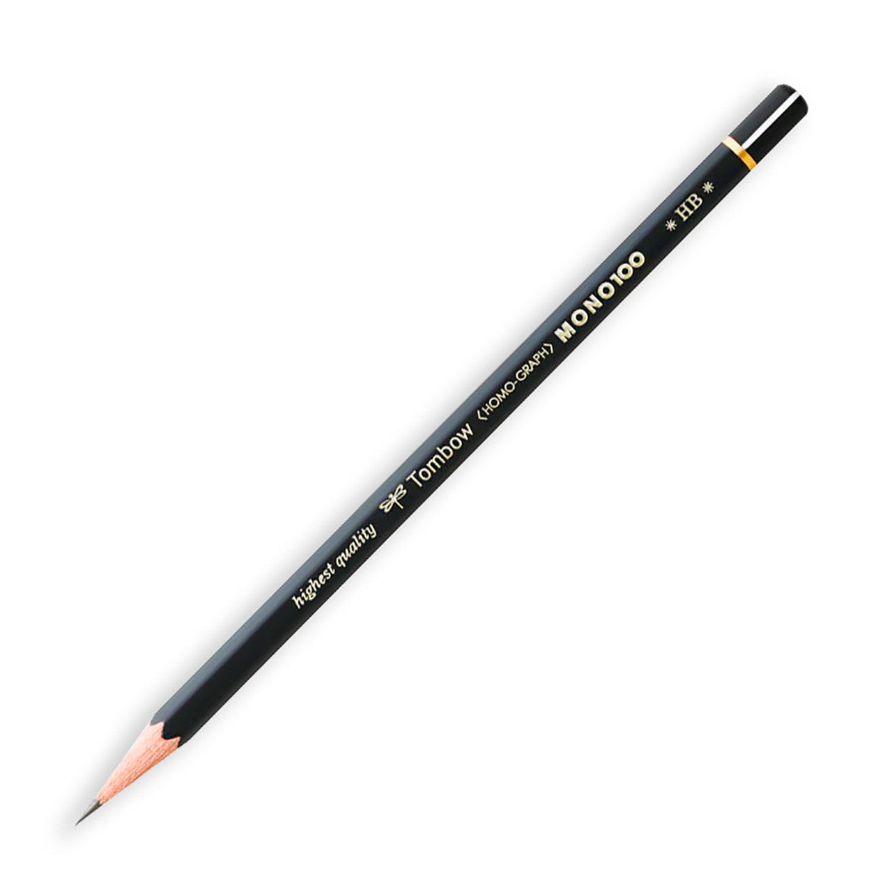 Tombow Mono 100 HB Pencil- Box of 12 or Single Pencil single pencil image