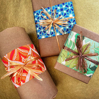 image of example of Two Hands Paperie Signature Gift Wrapping