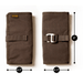 Lochby Tool Roll in brown showing sizes