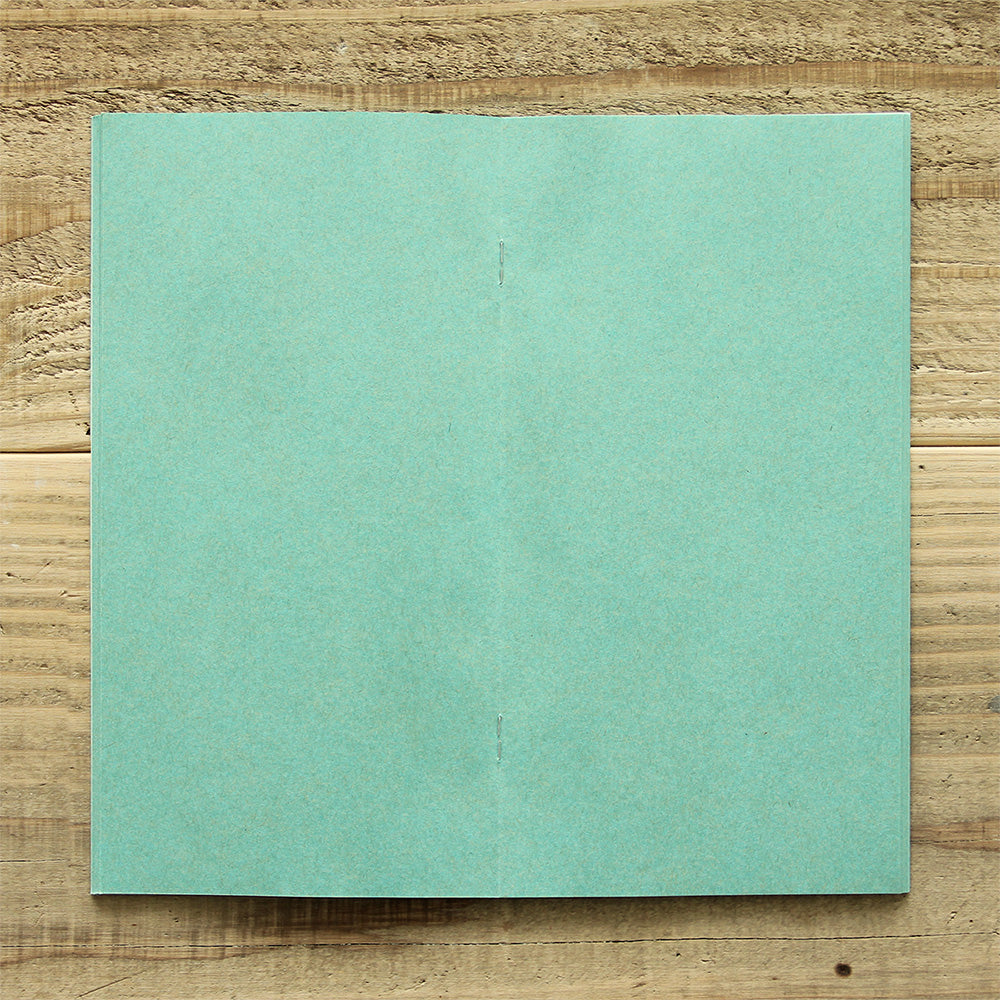 TRAVELER'S FACTORY Original Refill (Regular size) features turquoise kraft paper 