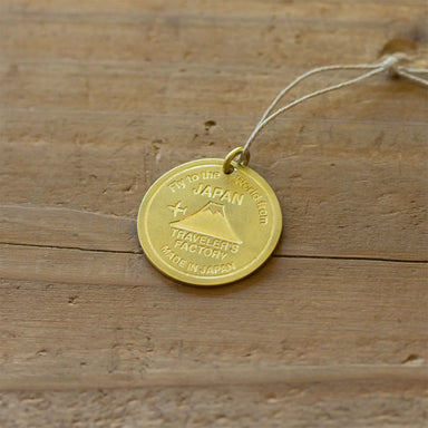 Traveler's Factory Partner Shop "Made in Japan" Brass Tag