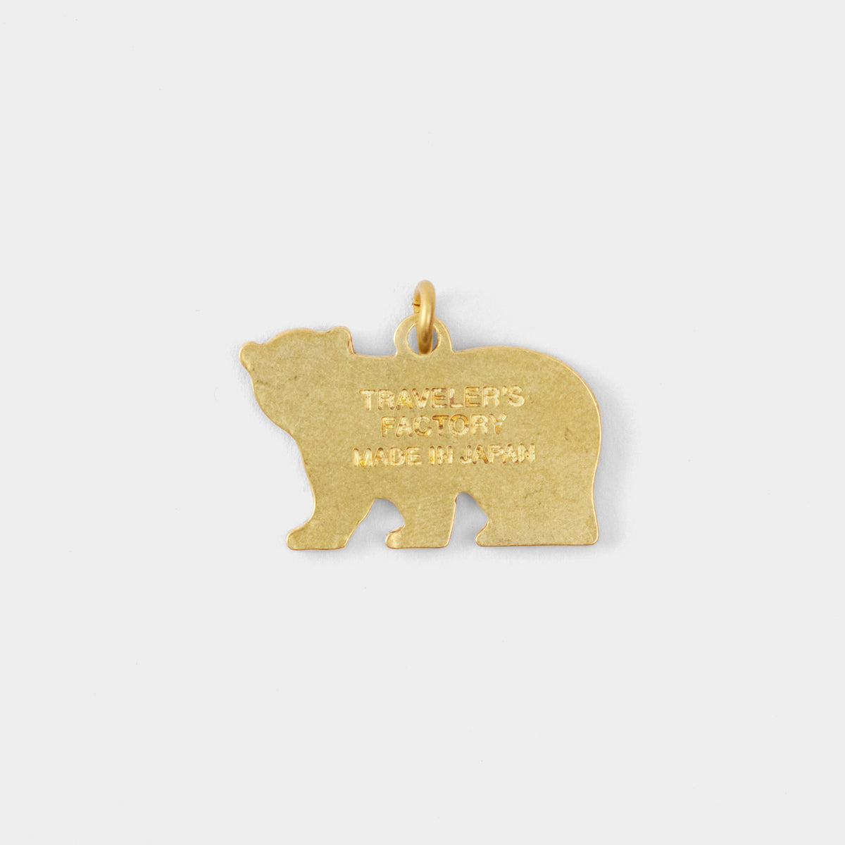 TRAVELER'S FACTORY Partner Shop Brass Charm- Holiday Bear