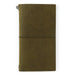 TRAVELER'S notebook Starter Kit- Regular Size- Olive