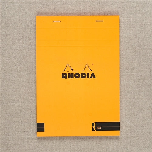 Rhodia R Lined Pad Orange, 5.75 x 8.25 inches