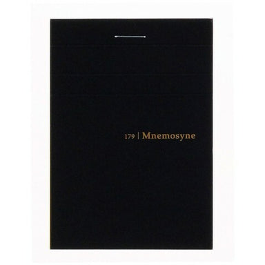 The Mnemosyne N179A Japanese stitch bound note pad features durable, heavy card stock front cover and back covers.